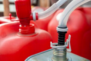 古い灯油・ガソリン処分